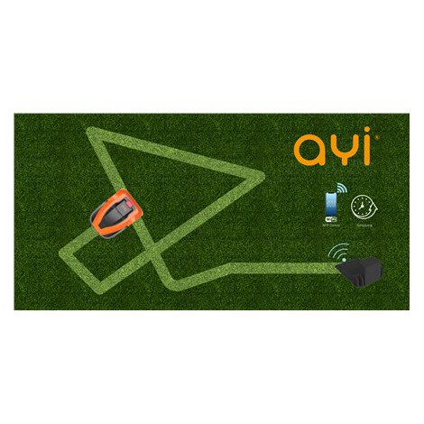 AYI | Lawn Mower | A1 1400i | Mowing Area 1400 m² | WiFi APP Yes (Android - 11